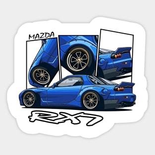 Mazda RX7, JDM Sticker